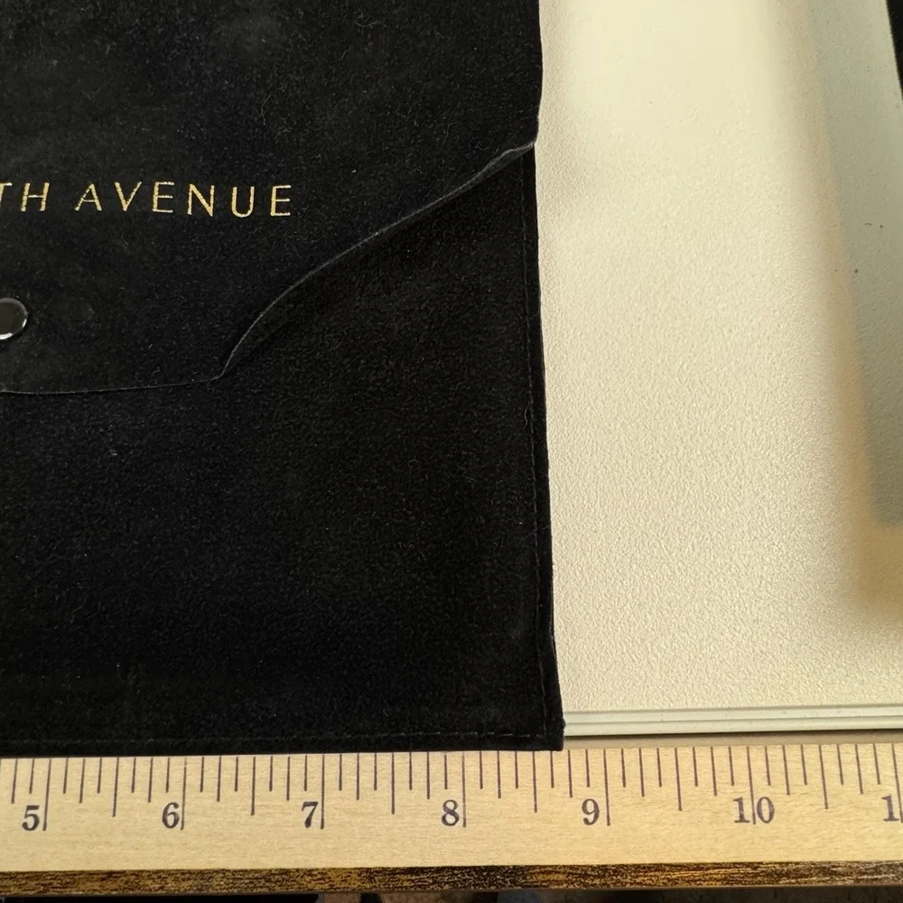 Vintage Saks Fifth Avenue 2-in-1 Necklace Storage Envelope